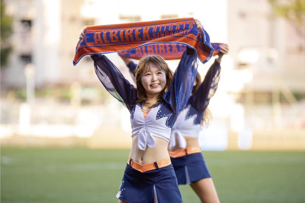 ALBIREX チアリーディングウェア3点セット ALBIREX チアリーディング